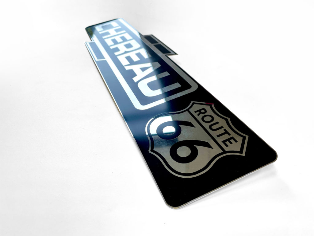 Plaque Box D'écurie En Laiton Gravée - TOP GRAVURES