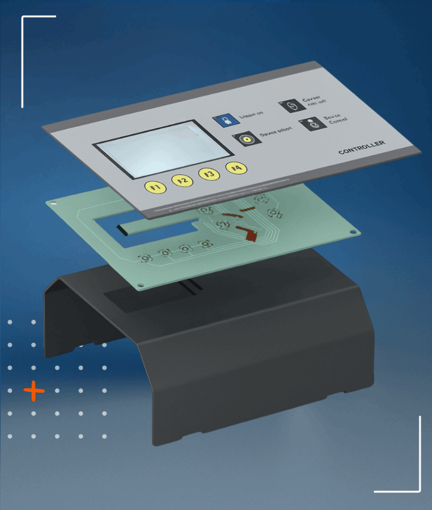 support tôlerie et clavier un produit multi process par Martin technologies